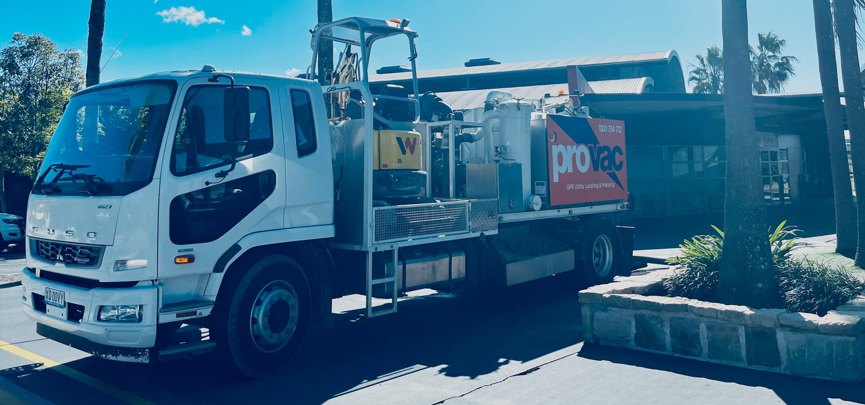 Vac Truck Excavator Combos Hire Gold Coast & Brisbane Provac